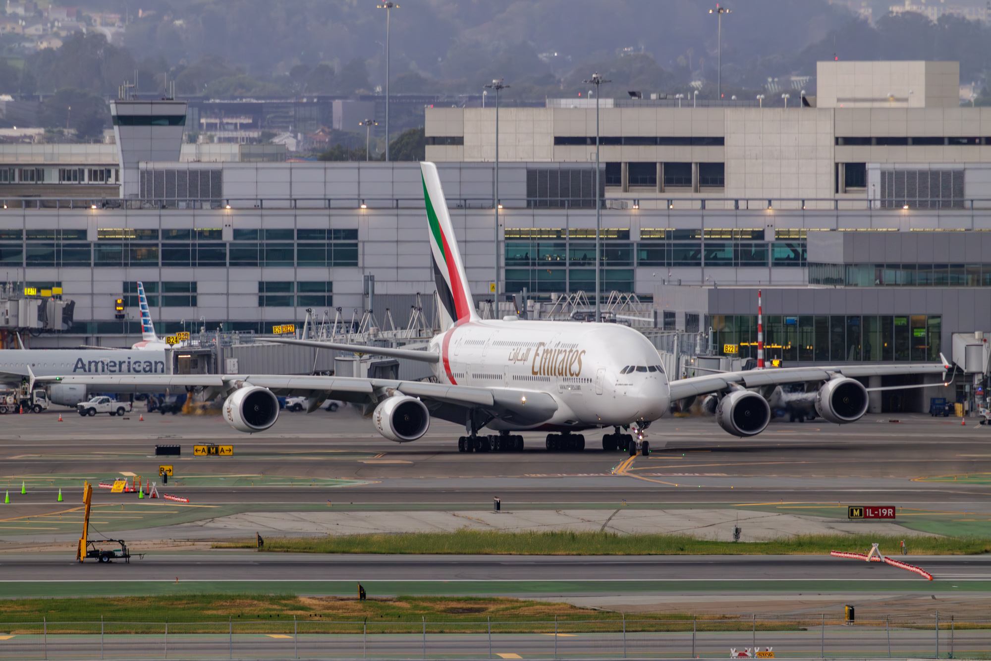 Emirates Airbus A380-800 departing SFO for DXB.
Date: 2026-03-31
Registration: A6-EUW
@emirates @flysfo @airbus #A380 #PlaneSpotting #AviationPhotography #Aviation #Travel #SFO #Airbus