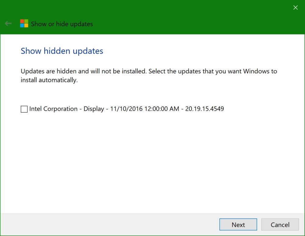 How to Permanently Block/Hide Specific Windows 10 Updates ...